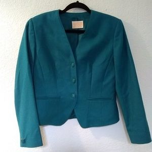 Pendleton wool single button blazer jacket USA